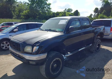 2002 Toyota Tacoma Base V6 from USA, damaged, VIN 5TEHN72N82Z085551